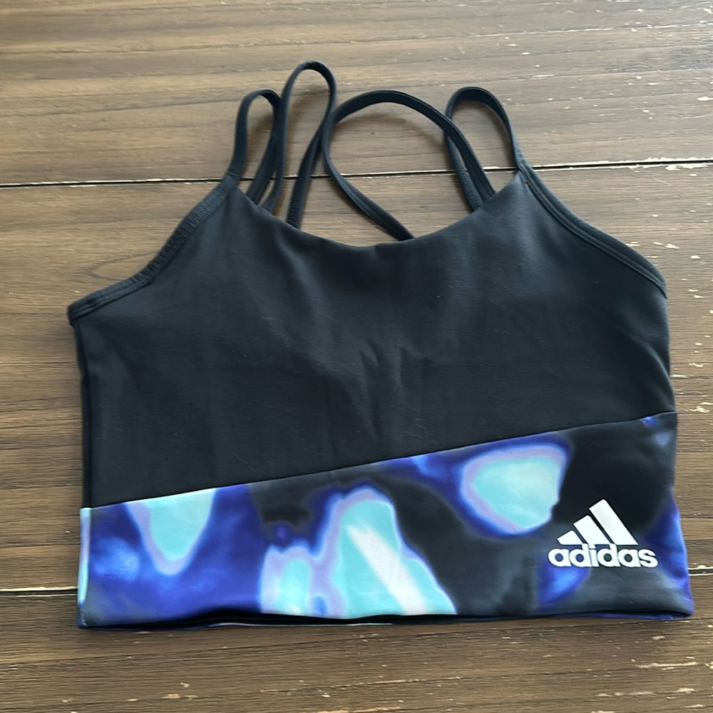New Adidas Zoe Saldana sport bra small